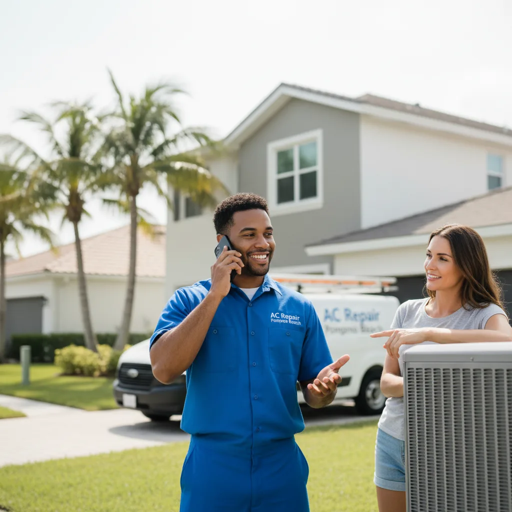 AC Repair Pompano Beach customer support in Hope Mills